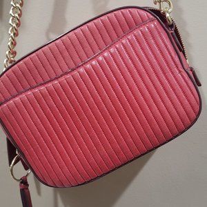 Coach Red Quilted Camera Bag